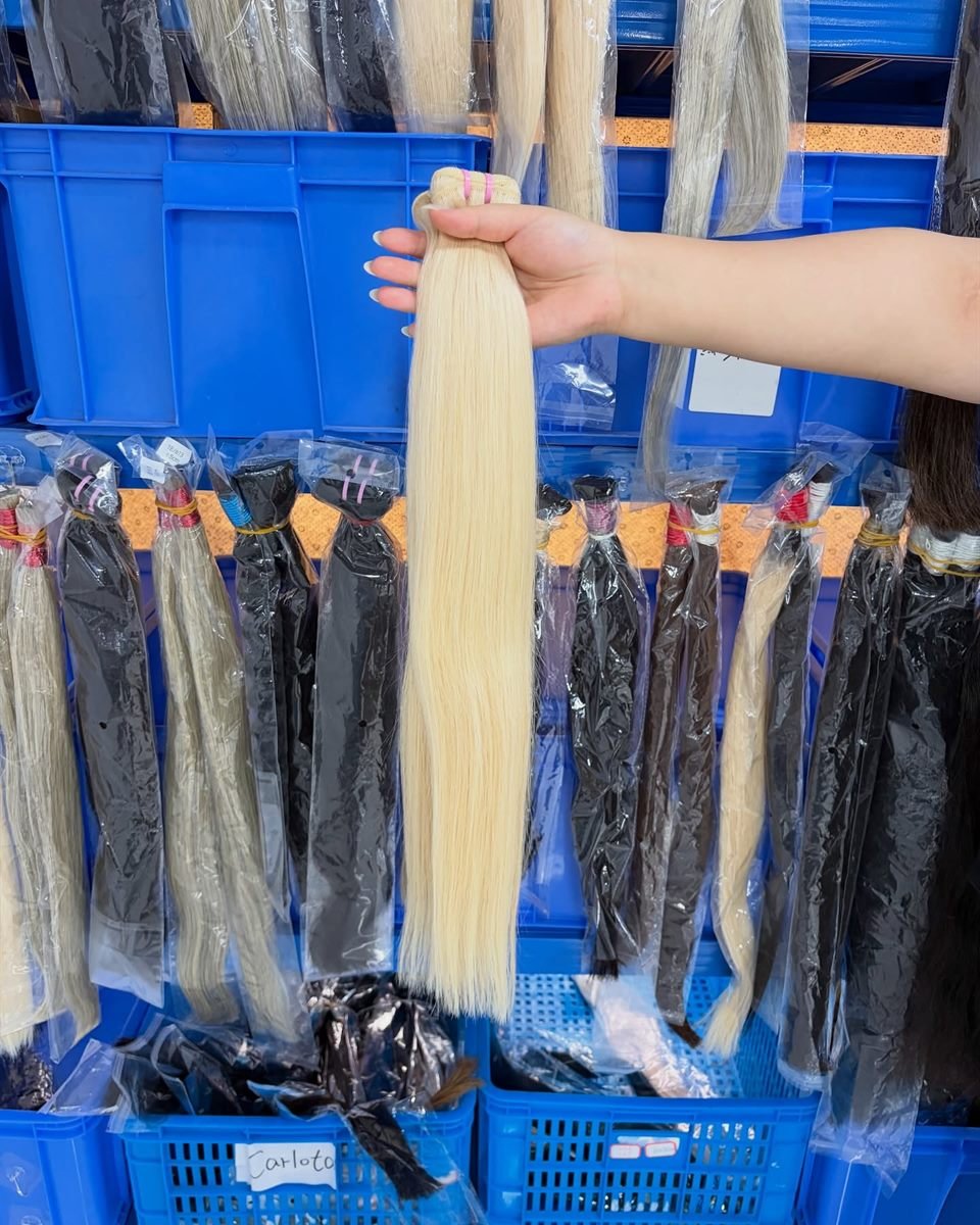 Vietnamese Blonde Weft — Blonde